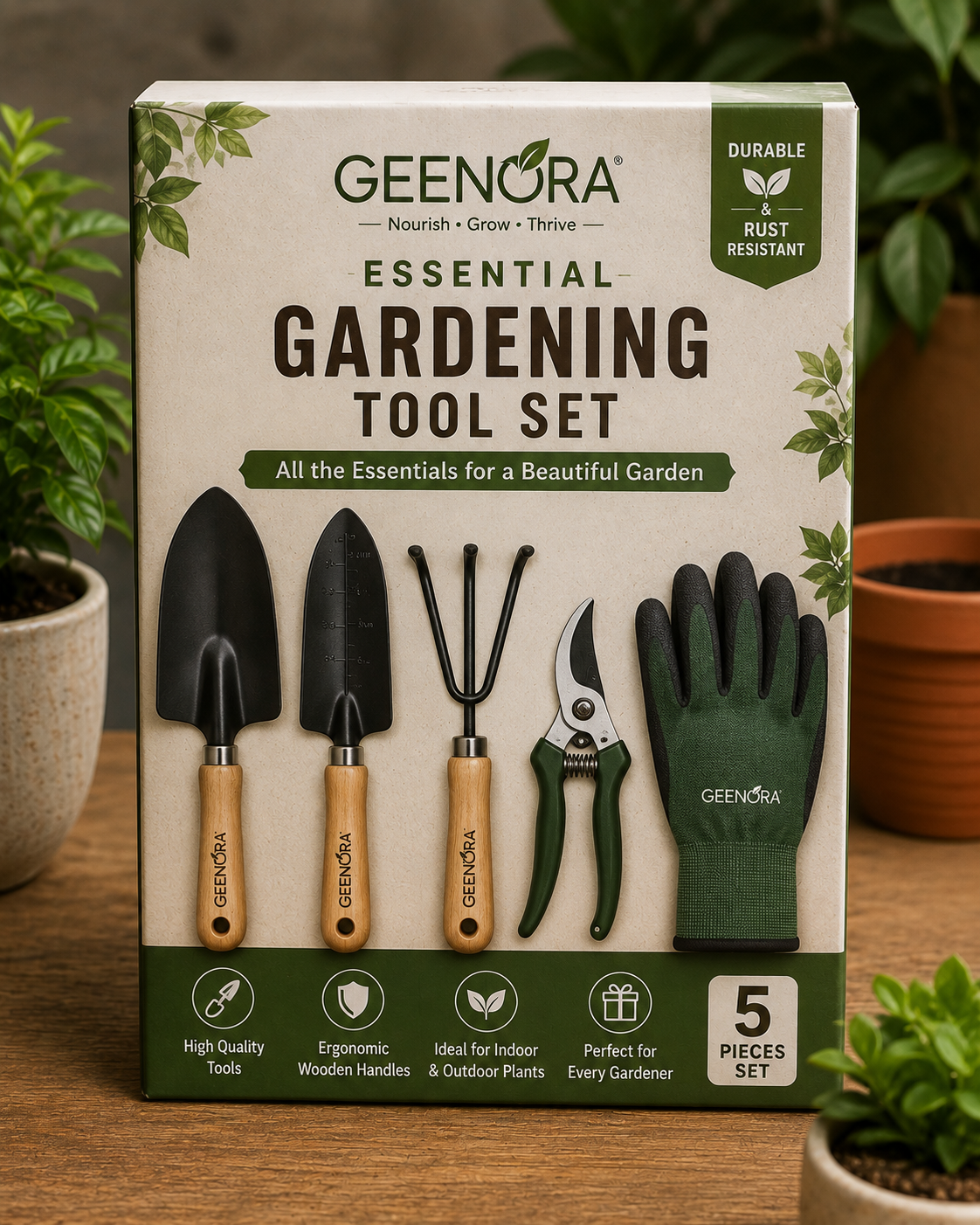 Essential Gardening Tool Set
